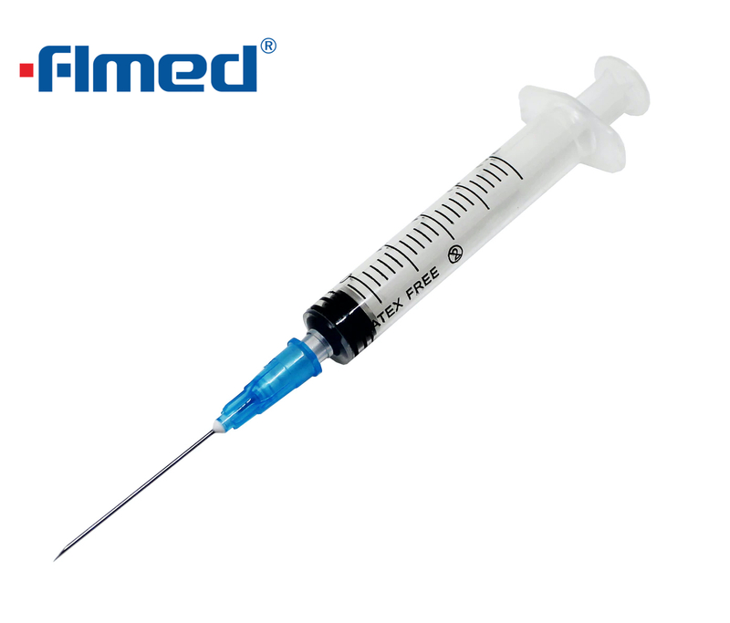 Igła zamontowana 5 ml 21G 22G 23G 1 cal 1,5 cala i 1, 1/4 cala