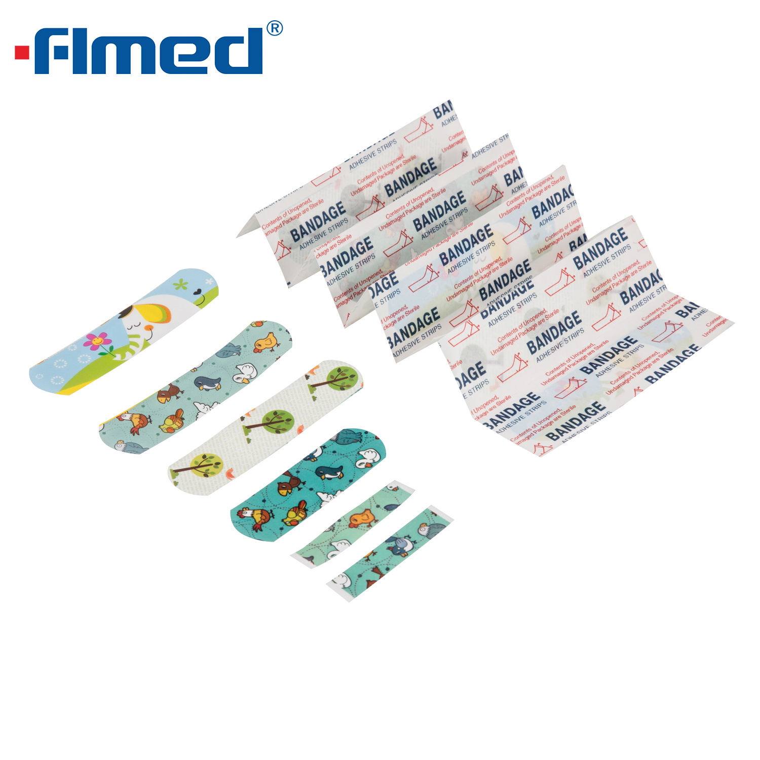 Ran Gipster Bandages Bandaże postaci Bandaids i bandaże dla dzieci 