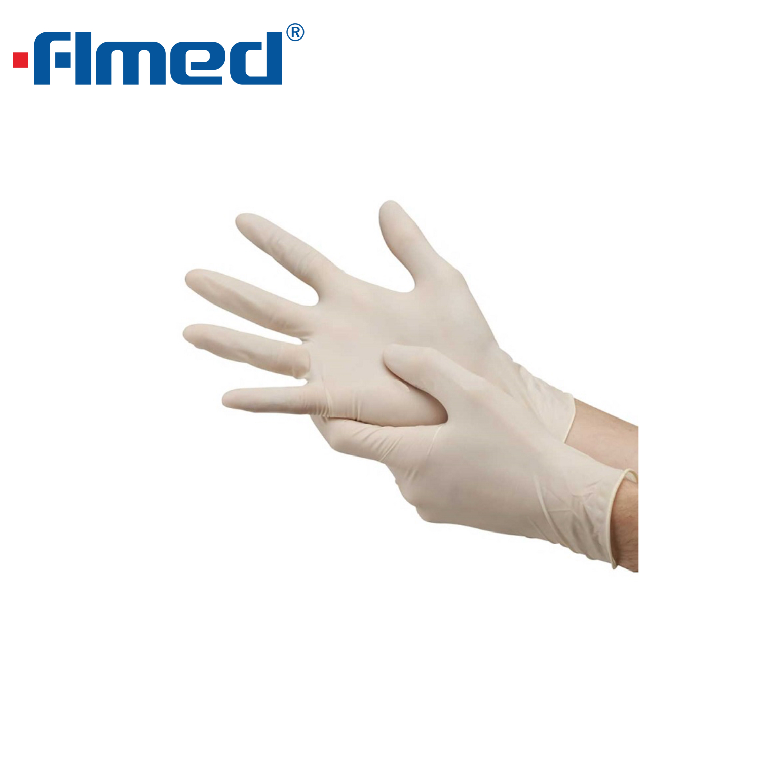 Rękawice do badań lateksowych (proszkowe / proszkowe) do użytku medycznego