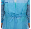 Suknia medyczna z dzianinowym mankietem, PP bez tkanin, niesterylna